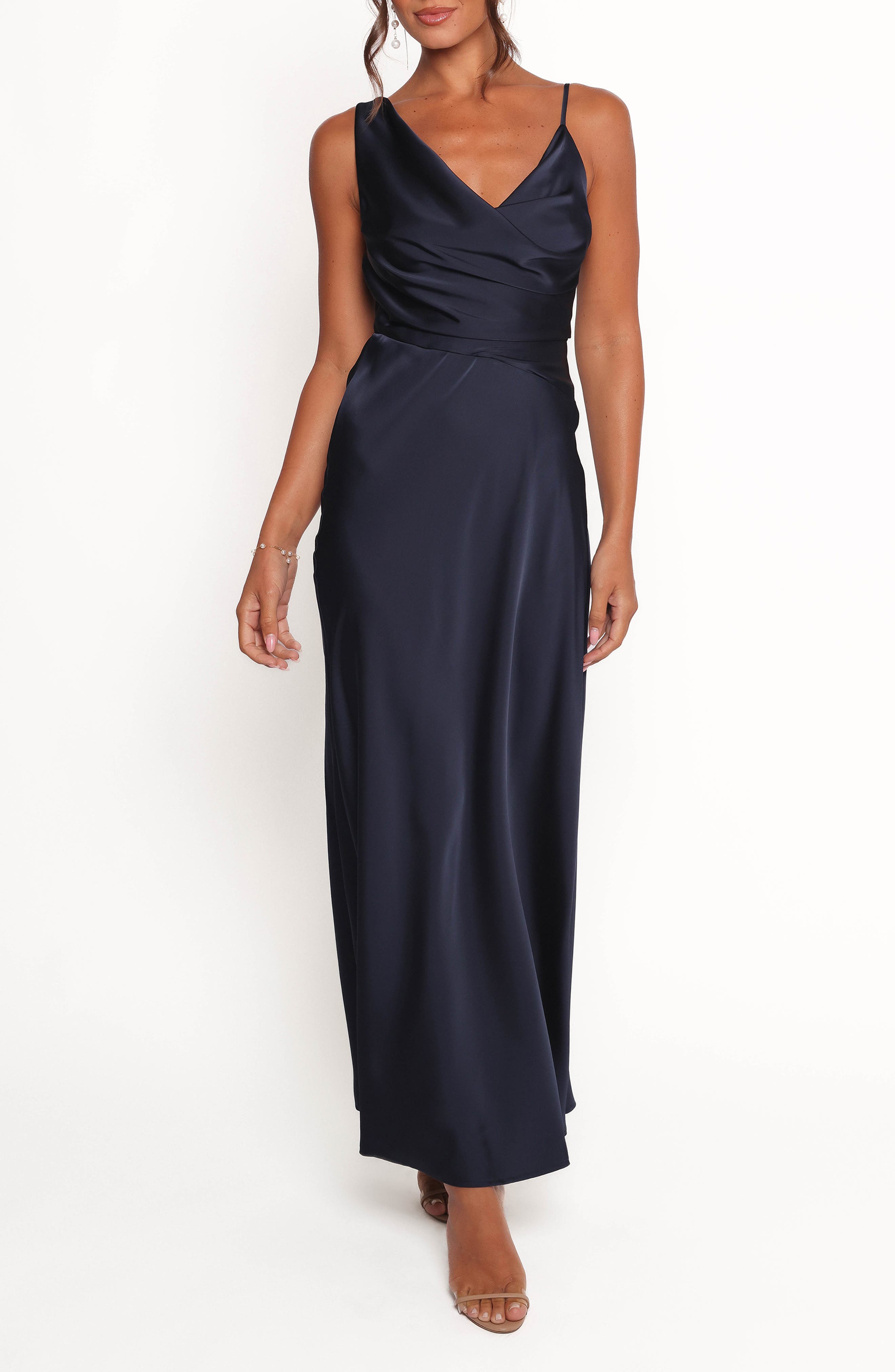 Petal & Pup Anela Asymmetric Midi Dress