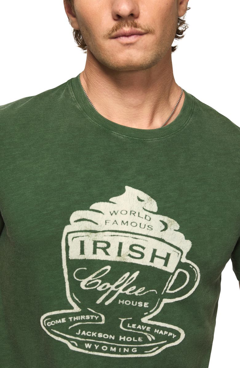 Lucky Brand Irish Coffee Cotton Graphic T-Shirt, Alternate, color, Greener Pastures