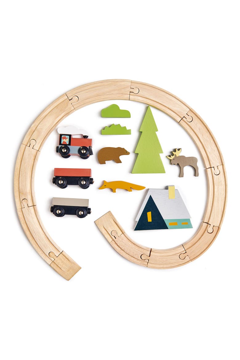 Treetops Train Set, Main, color, MULTI