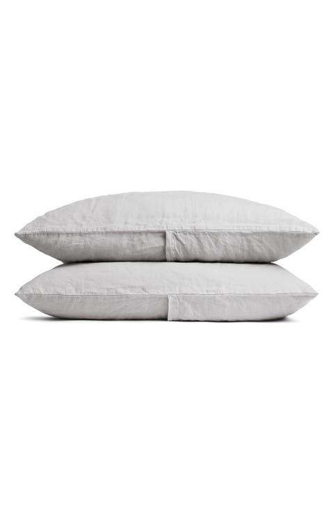 Set of 2 Linen Pillowcases