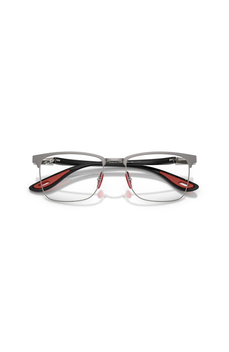 Ray-Ban 54mm Square optical glasses, Alternate, color, Grey