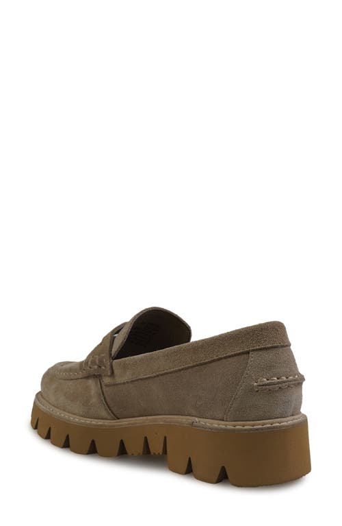 National Comfort Lenna Suede Platform Loafer
