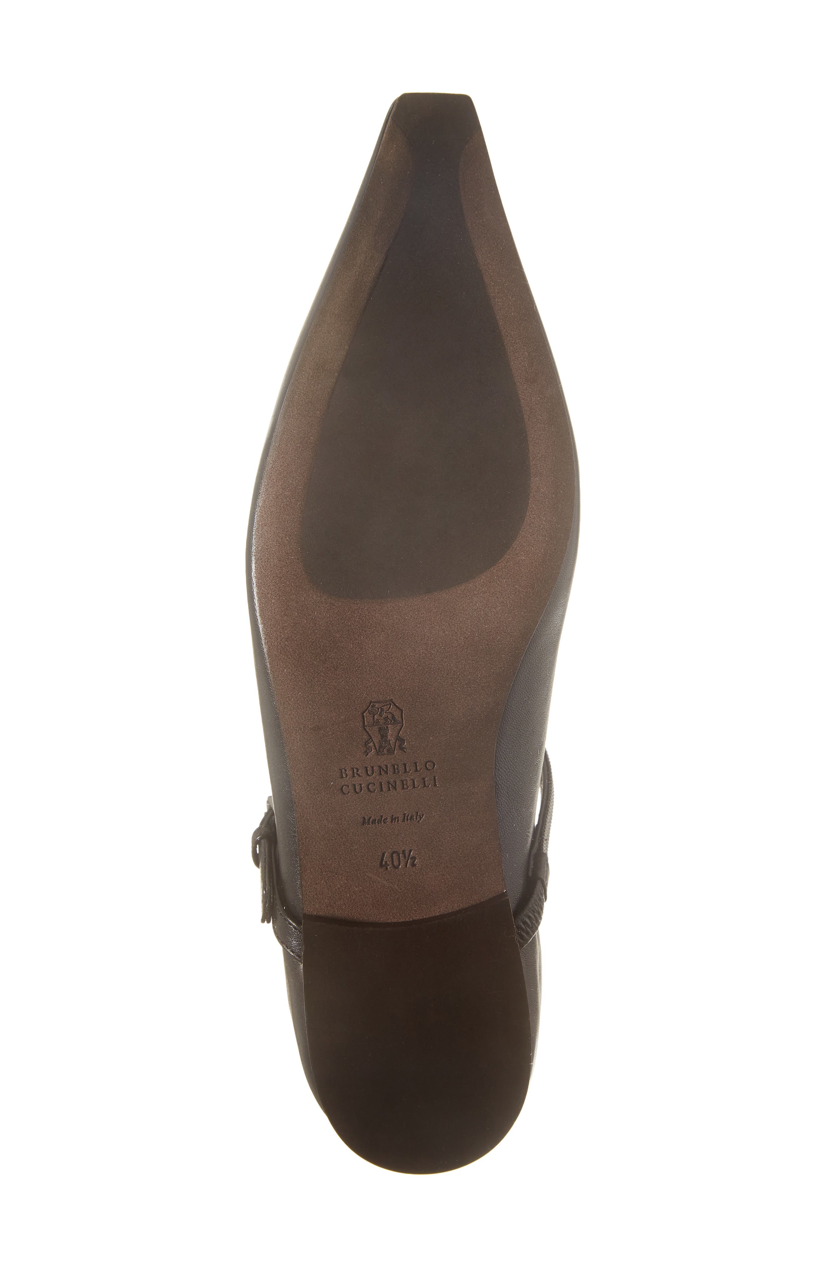 Brunello Cucinelli Monili Beaded Ballerina Flat, Alternate, color, 