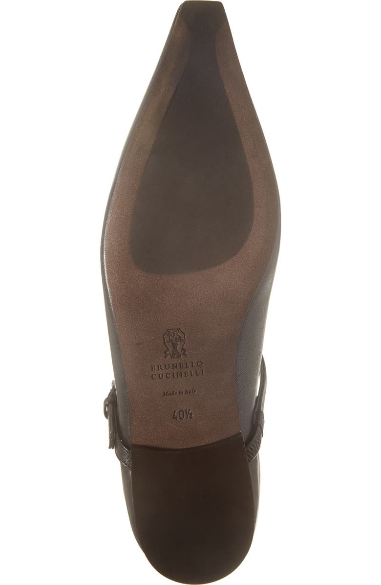 Brunello Cucinelli Monili Beaded Ballerina Flat, Alternate, color,