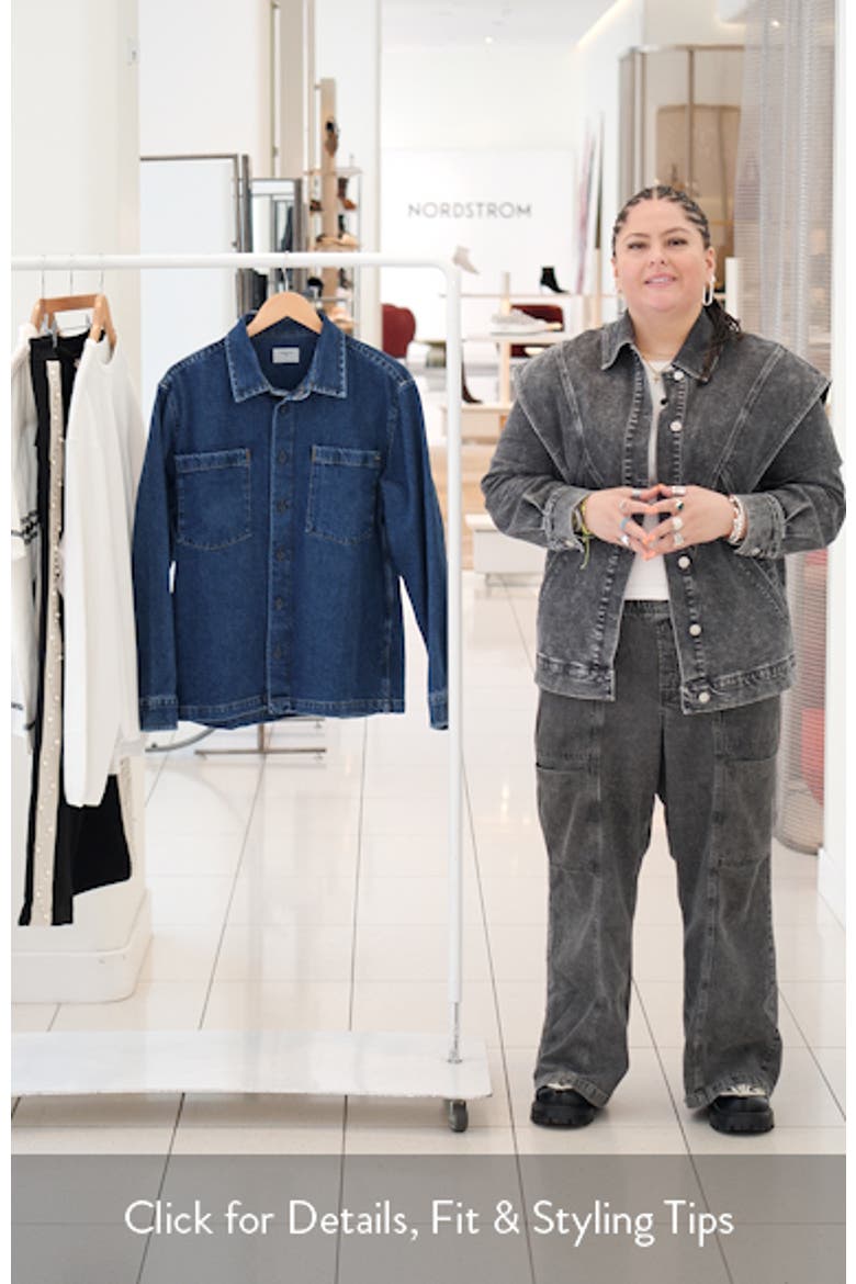 Heavyweight Denim Overshirt video