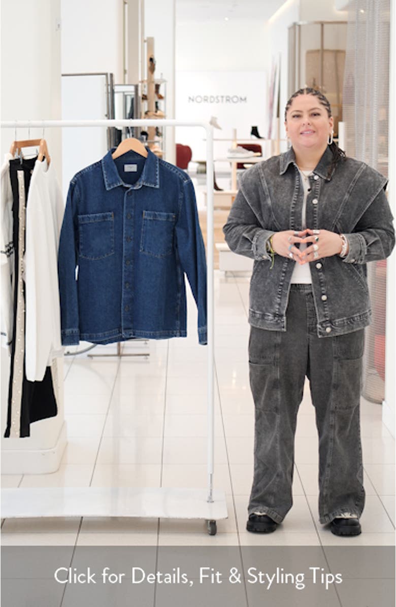 Heavyweight Denim Overshirt, sales video thumbnail