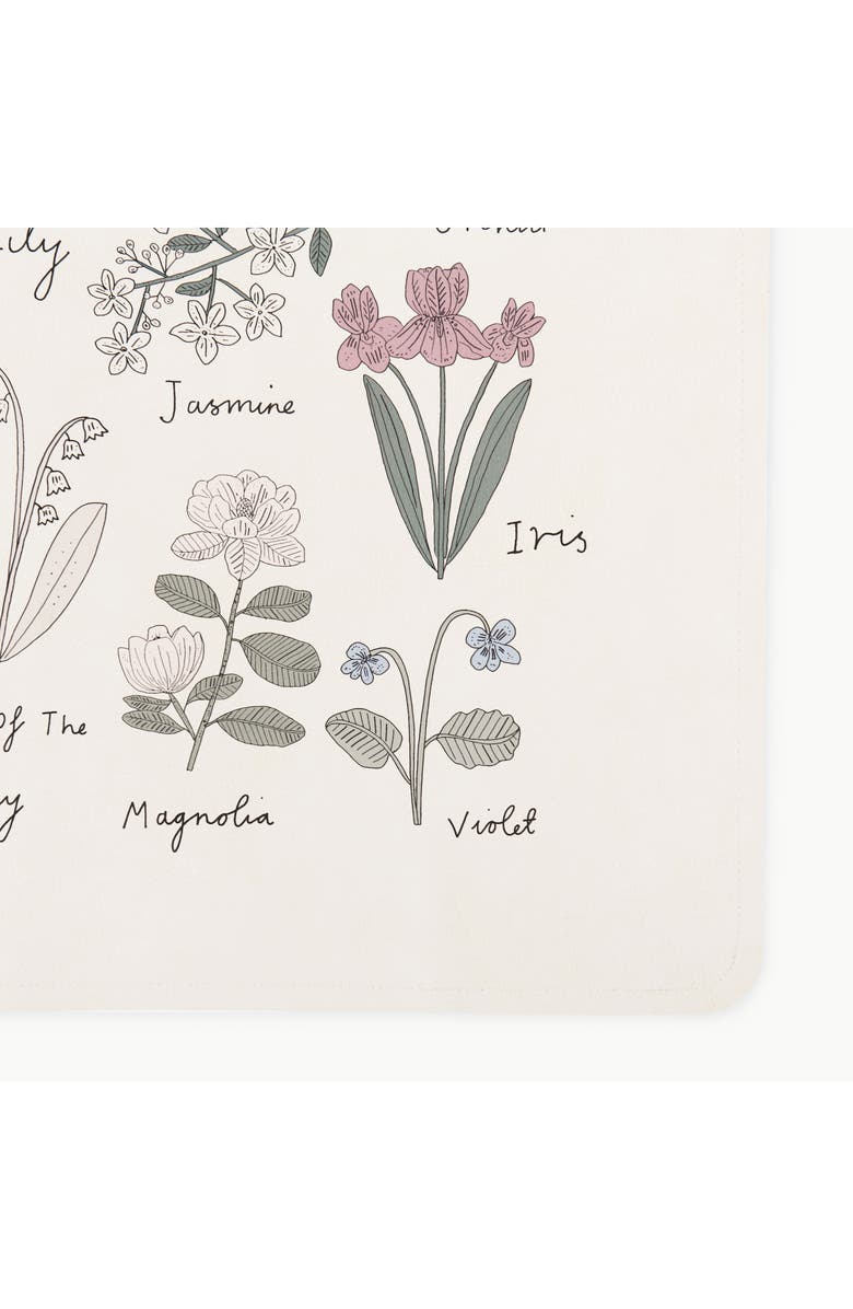 GATHRE Small Tapestry, Alternate, color, Fleurs