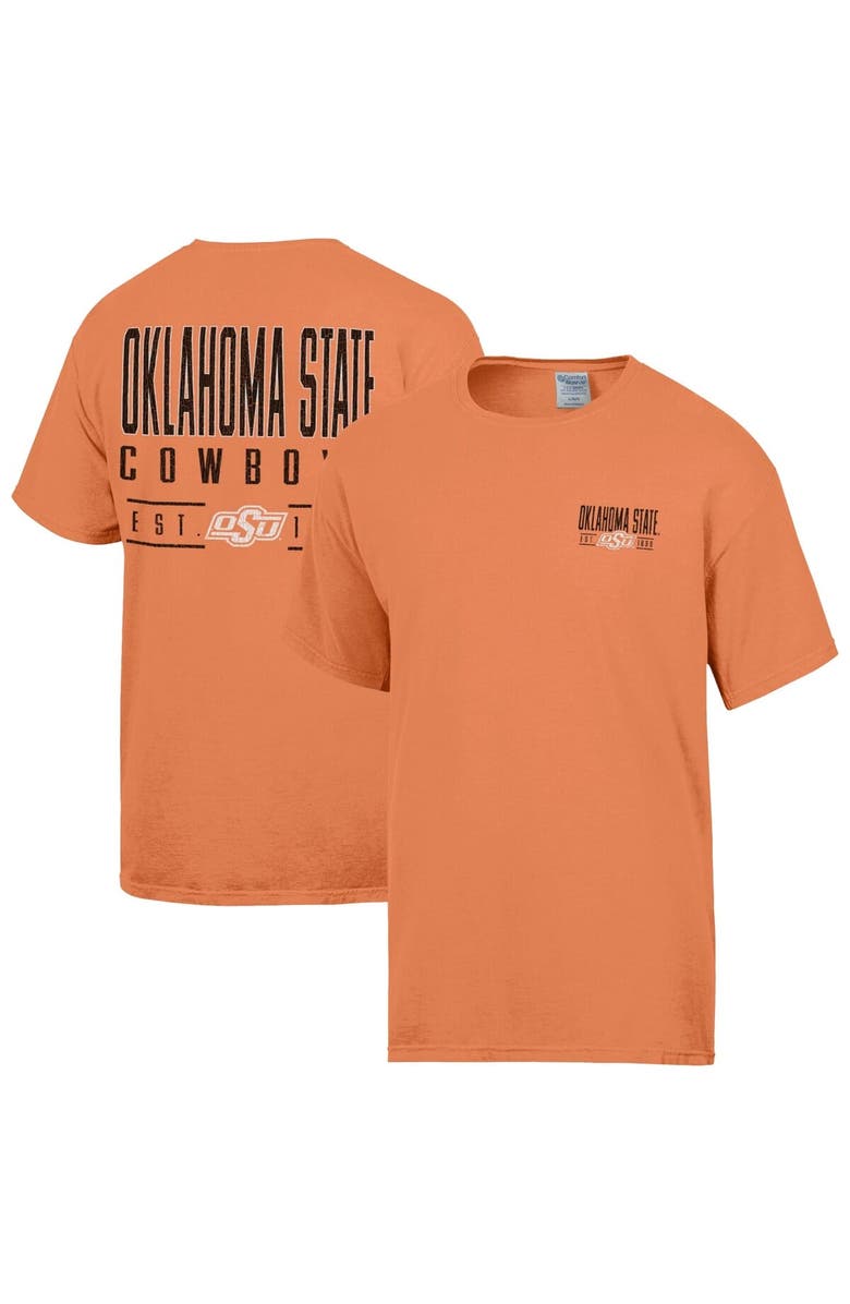 ComfortWash Men's ComfortWash Orange Oklahoma State Cowboys Big Name T-Shirt, Main, color, Orange