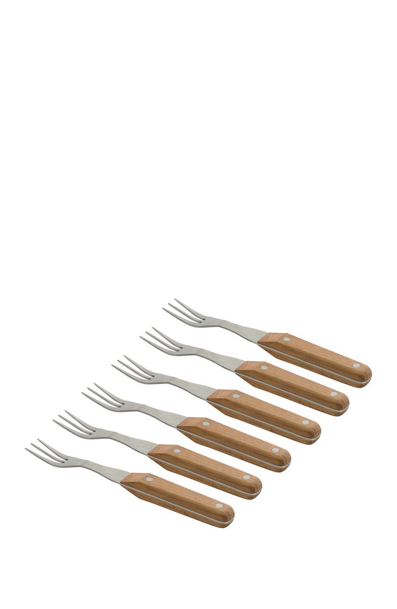BergHOFF Collect & Cook Steak Fork - Set of 6, Main, color, Beige