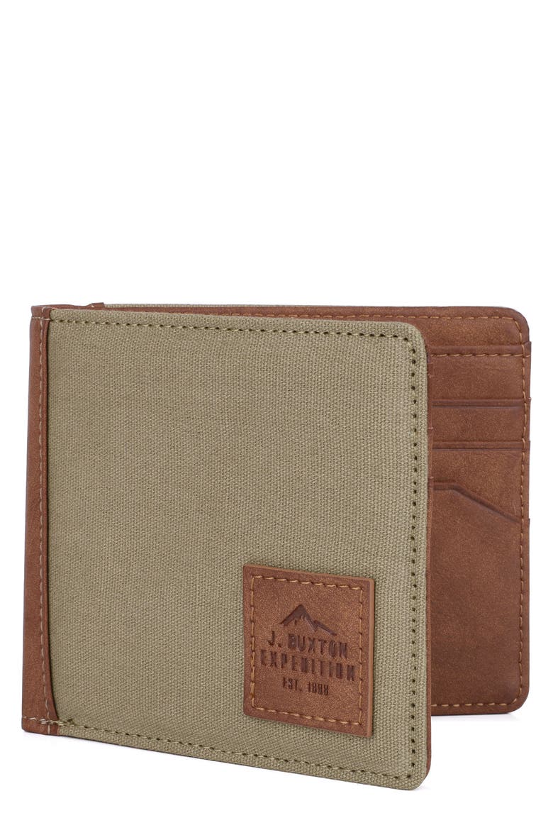 RFID Expedition II Huntington Gear RFID Slimfold Wallet, Alternate, color, OLIVE
