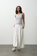 NAKED CASHMERE Justine Cotton Cashmere Maxi Skirt