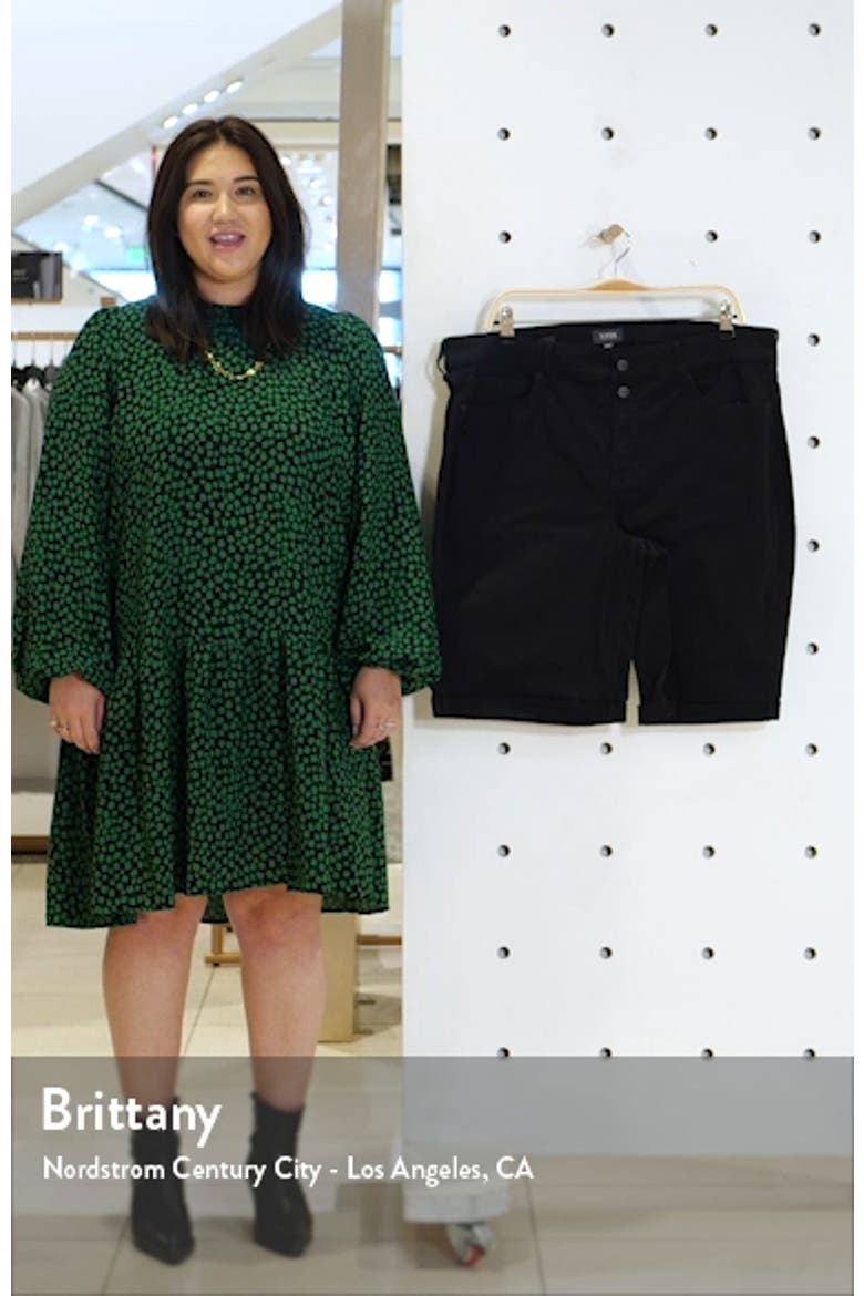 Briella Roll Cuff Bermuda Shorts video