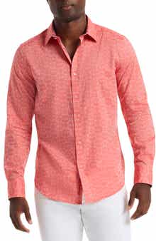 Robert Graham Stellman Cotton Button-Up Shirt