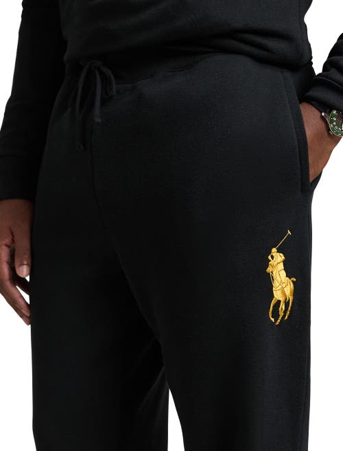 Polo Ralph Lauren The Rl Fleece Big Pony Jogger Pant In Black