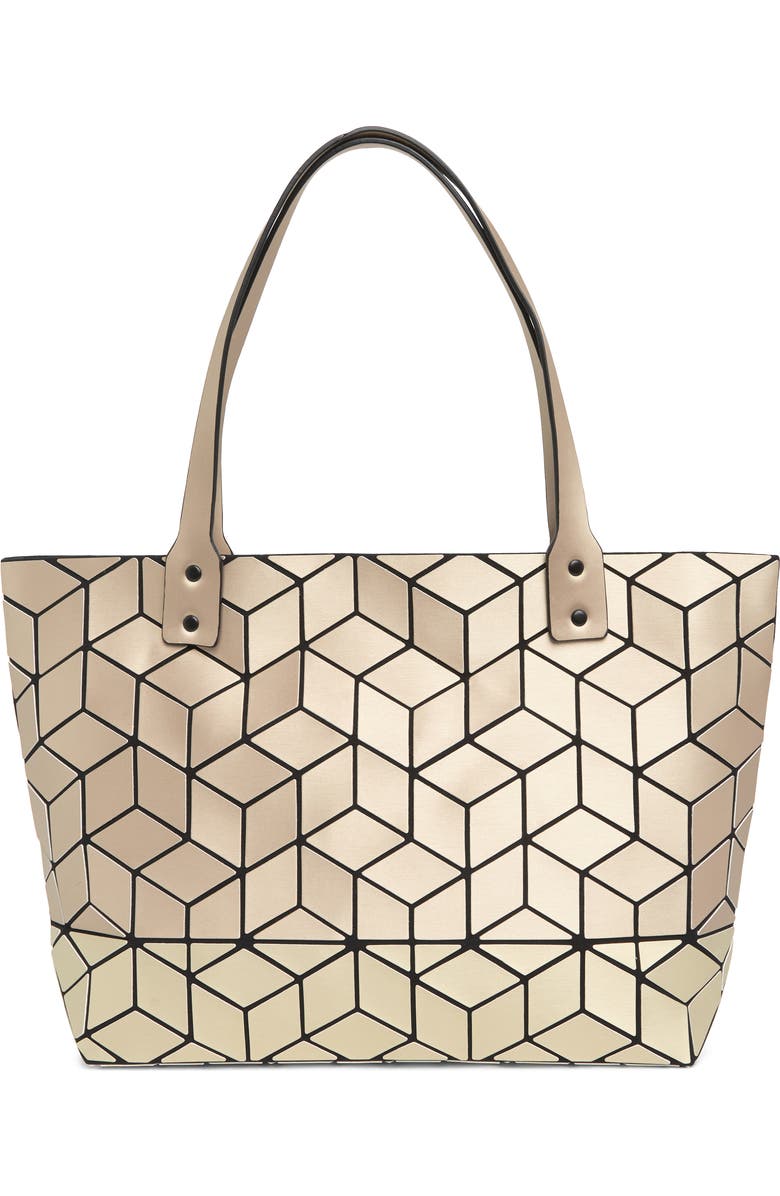 PATRIZIA LUCA Two Tone Geo Tote Bag, Alternate, color, M.gold/ Bronze