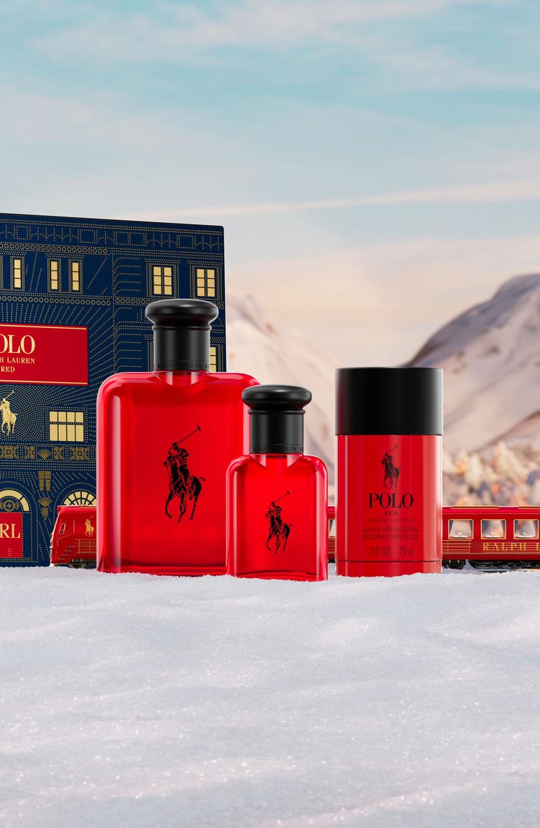 Ralph Lauren Polo Red Eau de Toilette Set (Limited Edition) $190 Value, Alternate, color,