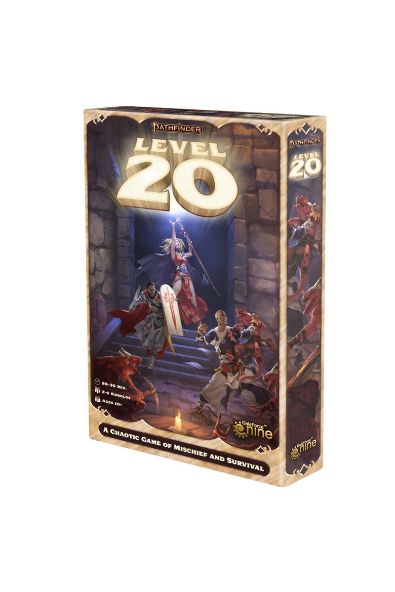 Pathfinder Level 20 Strategy Boardgame, Ages 10+, Main, color, Multicolored