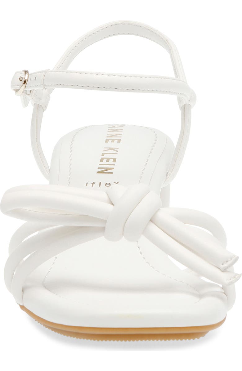 Anne Klein Strappy Sandal, Alternate, color, White