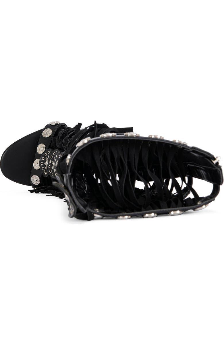 AZALEA WANG Sameya Stiletto Sandal, Alternate, color, Black