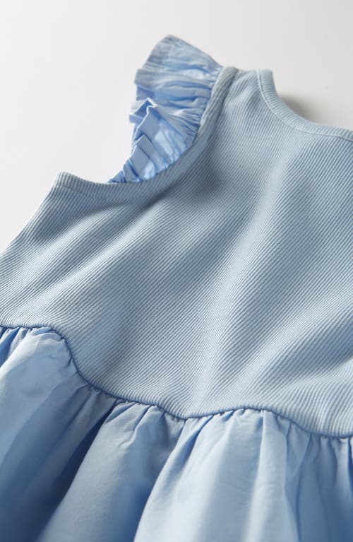 NORDSTROM NORDSTROM KIDS' FLUTTER SLEEVE COTTON DRESS