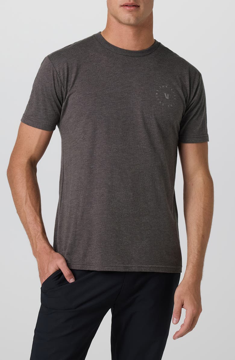 Vuori California Graphic T-Shirt, Main, color, Macchiato Heather