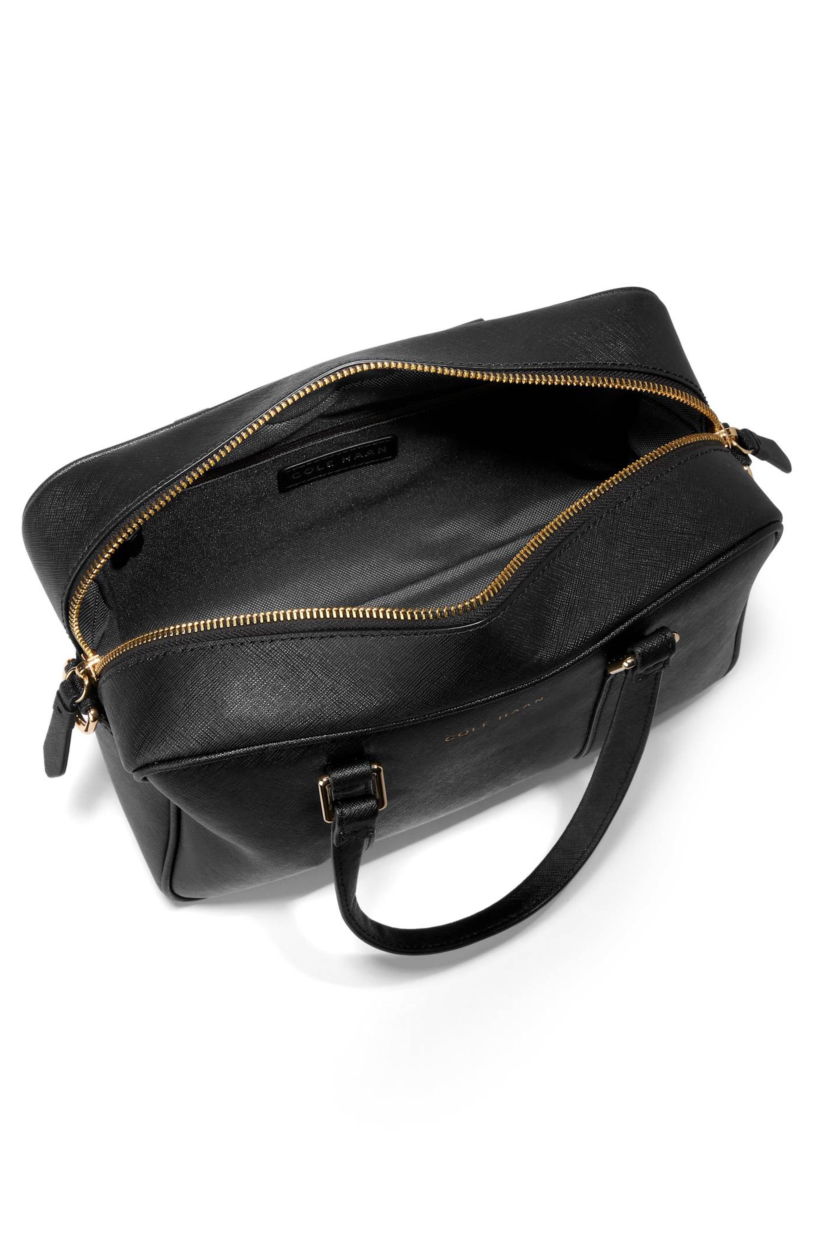 Cole Haan Go Anywhere Leather Satchel, Alternate, color, 