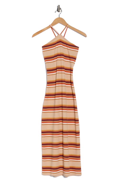 Amuse Society Beach Crush Knit Tank Dress In Neutral