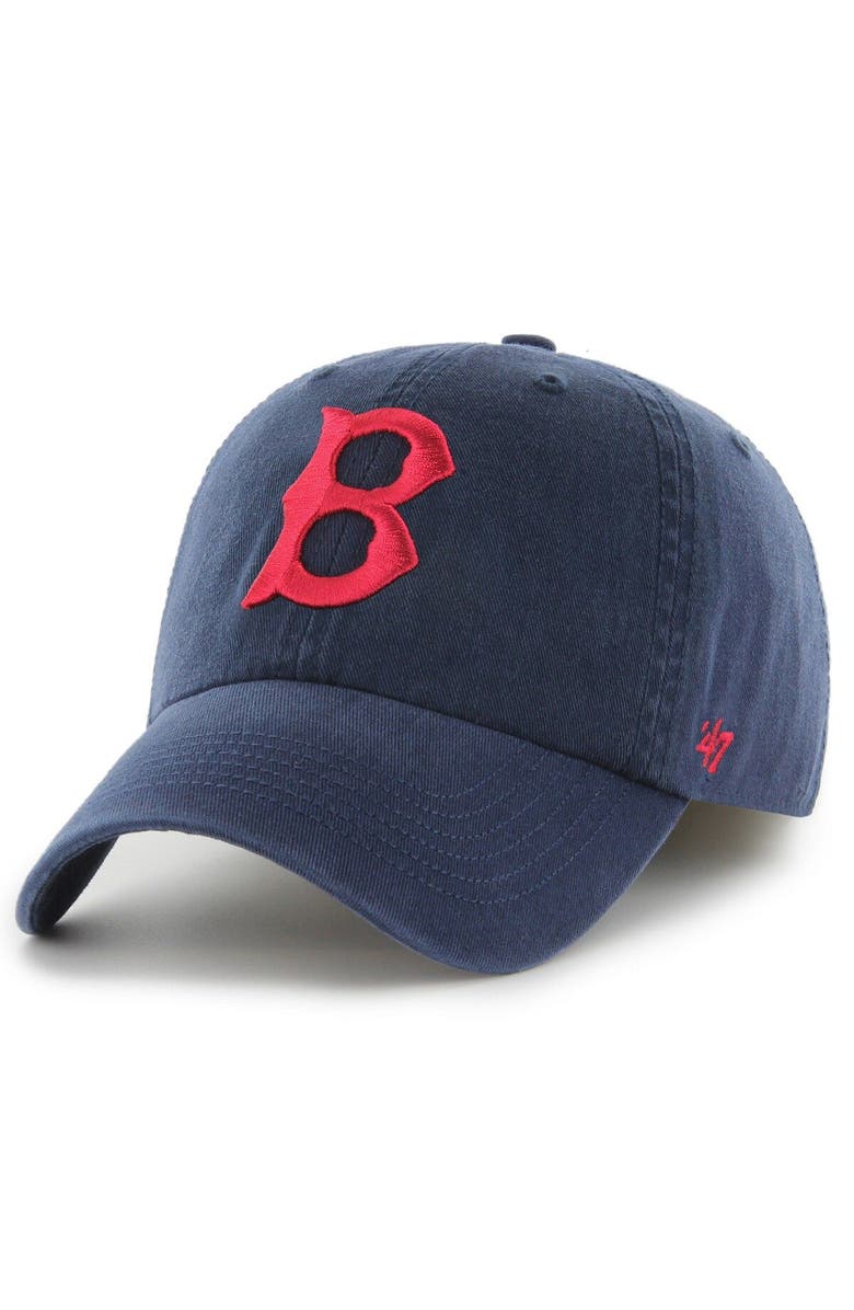 '47 Men's '47 Navy Boston Red Sox Cooperstown Collection Franchise Fitted Hat, Main, color, Navy