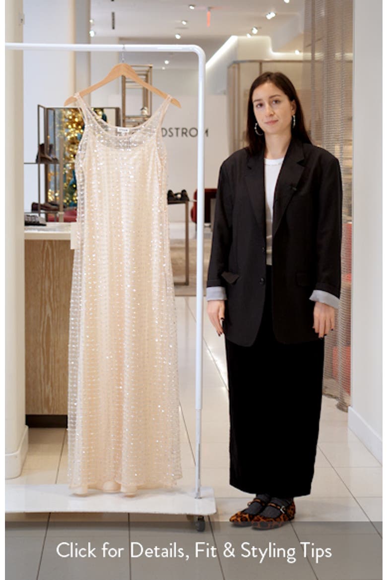 Aurielle Beaded Tulle Gown video