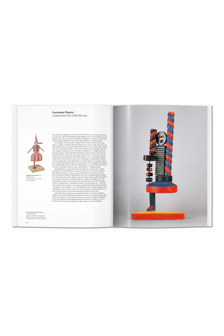 Futurism Book, Alternate, color, White