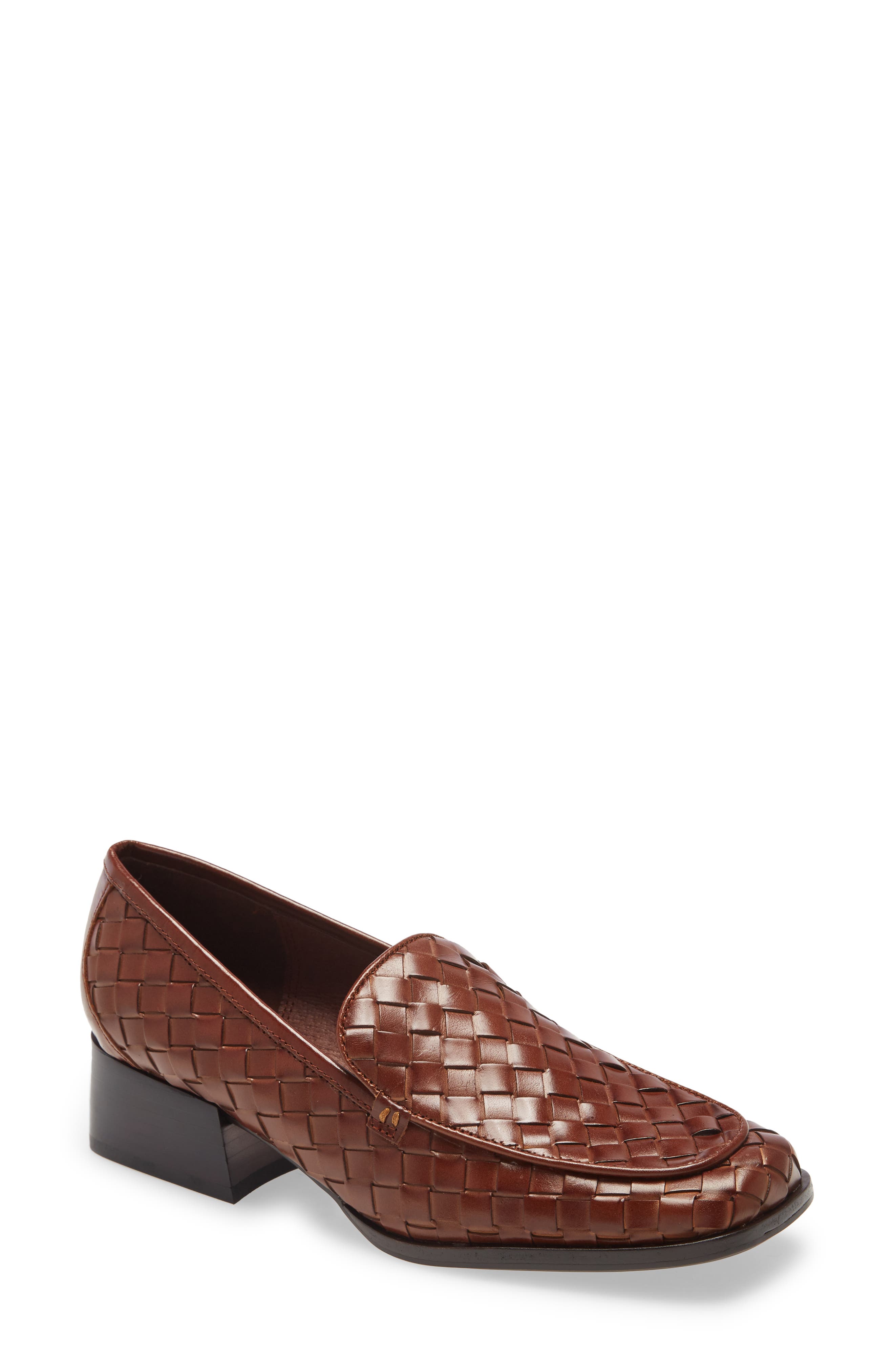 Brodric Woven Loafer, Main, color, TAN