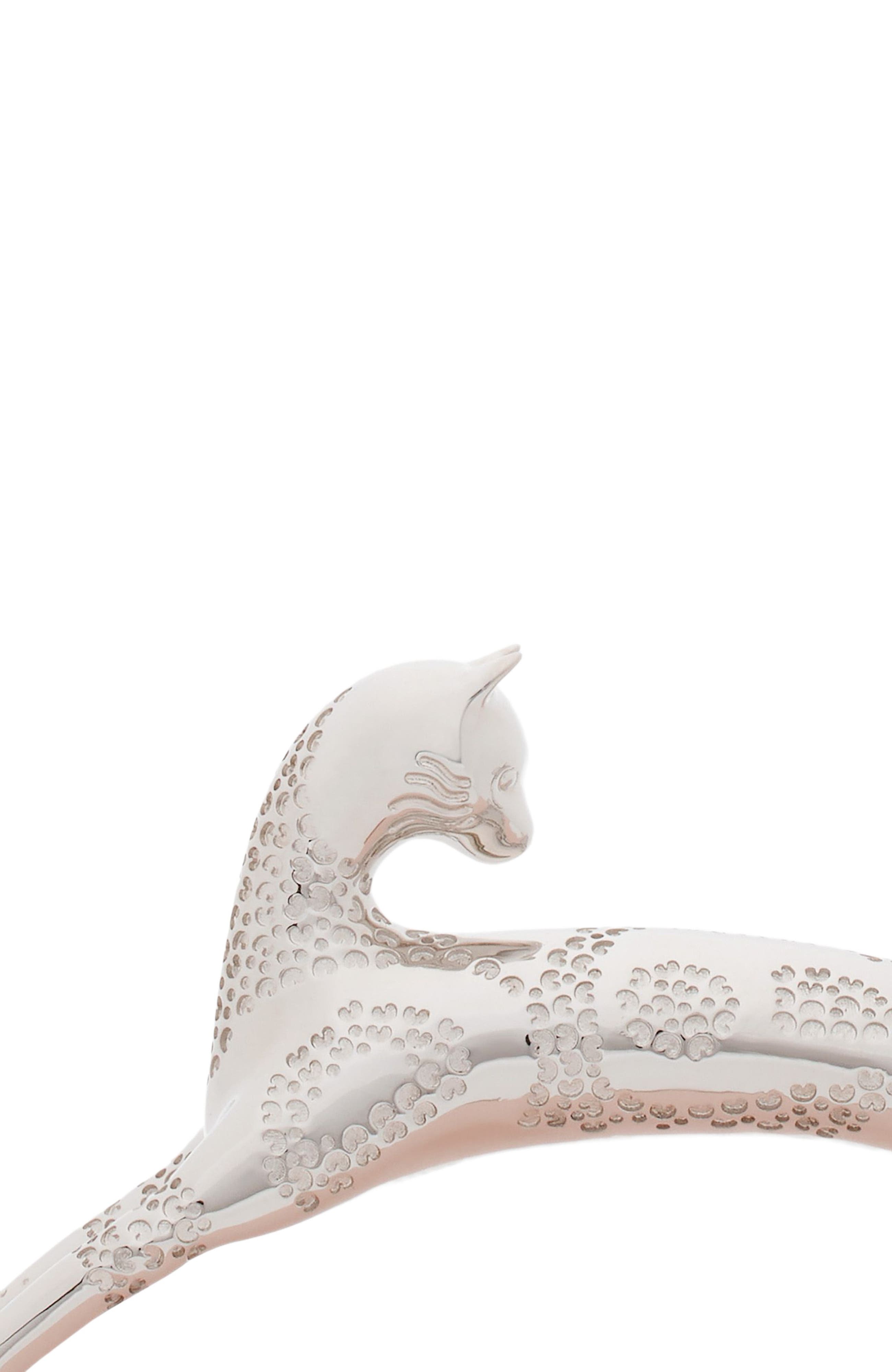 Lanvin Leather Micro Pencil Cat Bag, Alternate, color, 