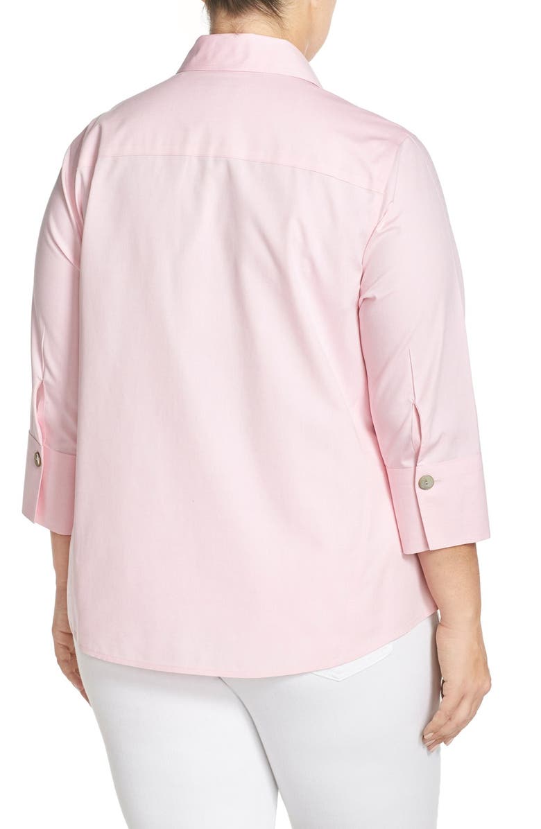 Foxcroft Paityn Non-Iron Cotton Shirt, Alternate, color,