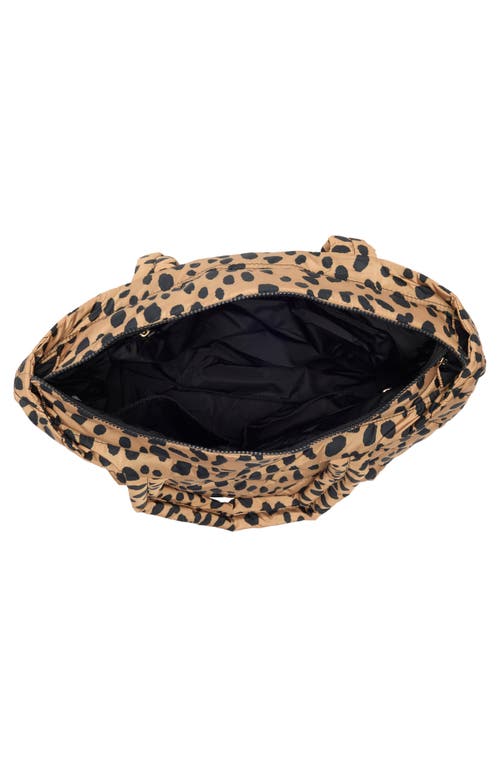 Marc Jacobs The Medium Cheetah Quilted Nylon Tote In Multi