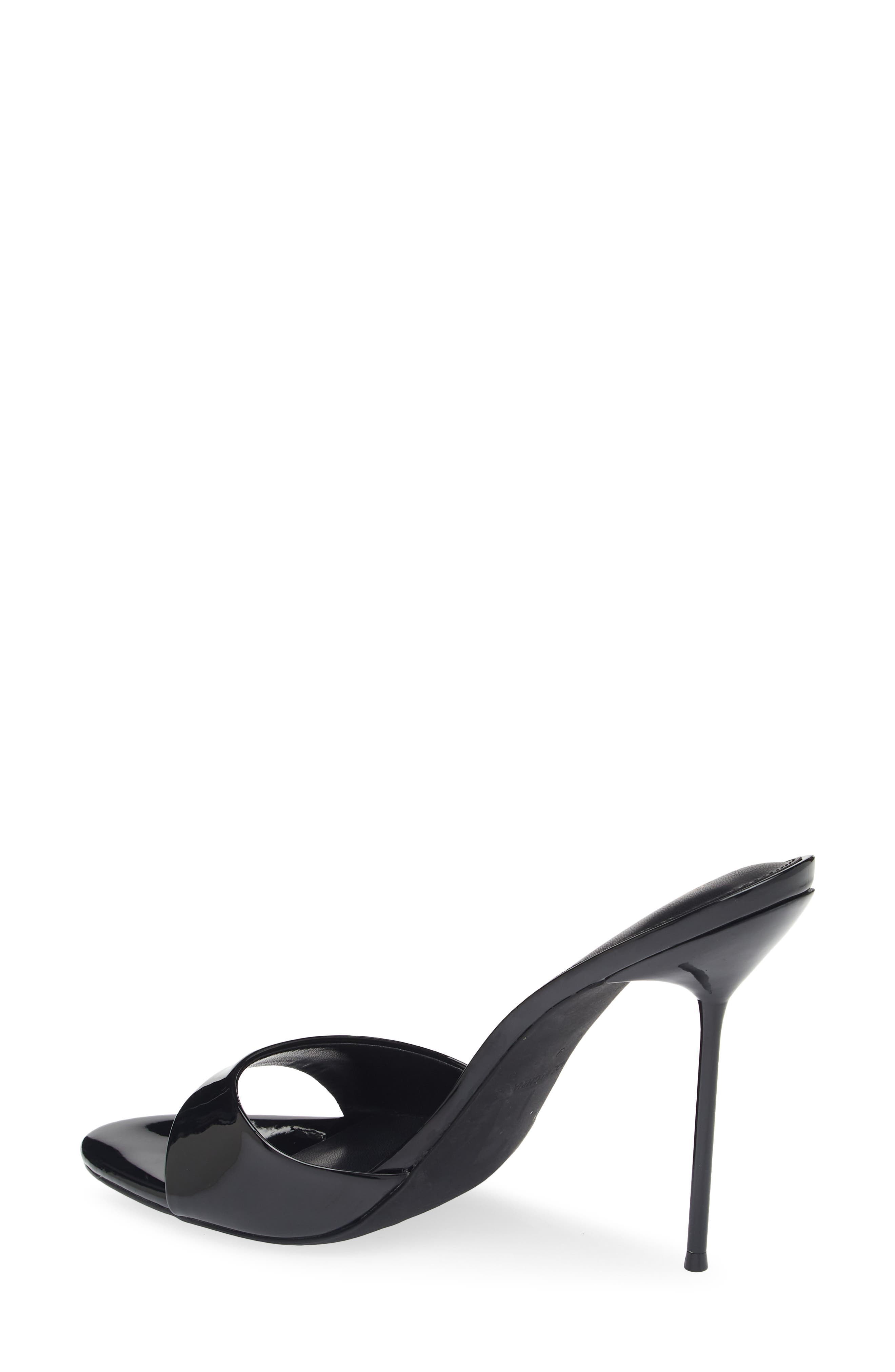 Davina Stiletto Sandal, Alternate, color, BLACK PATENT