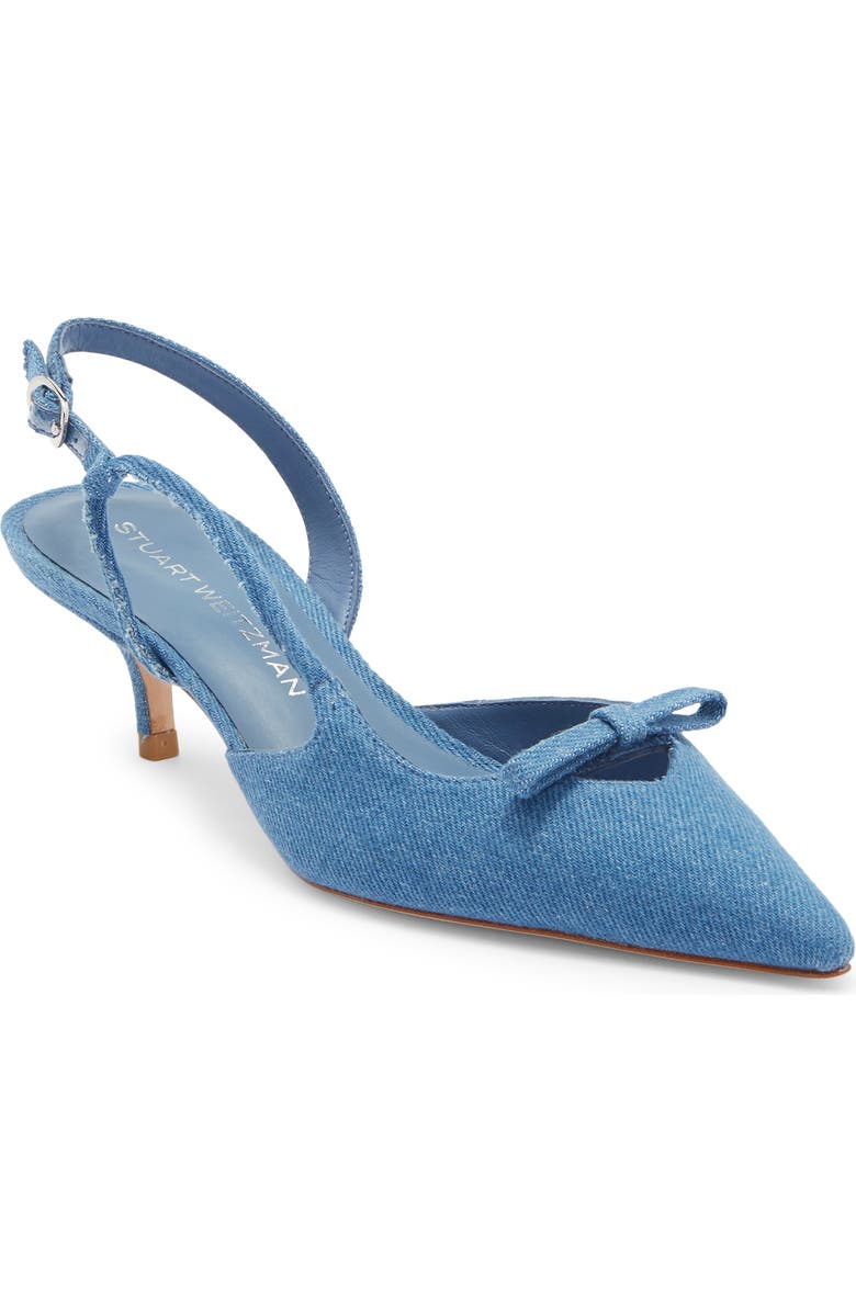 Stuart Weitzman Tully 50 Slingback Pump, Main, color, Washed