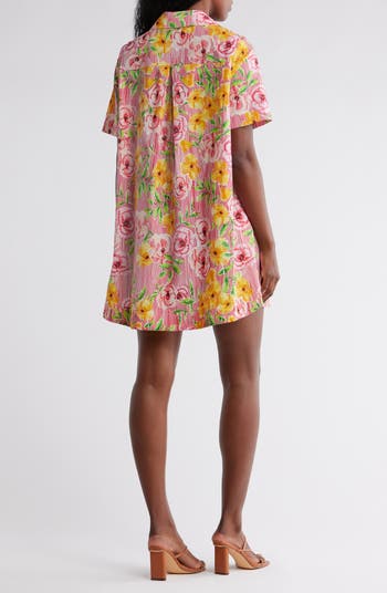 Windjammer Short Sleeve Cotton Shirtdress