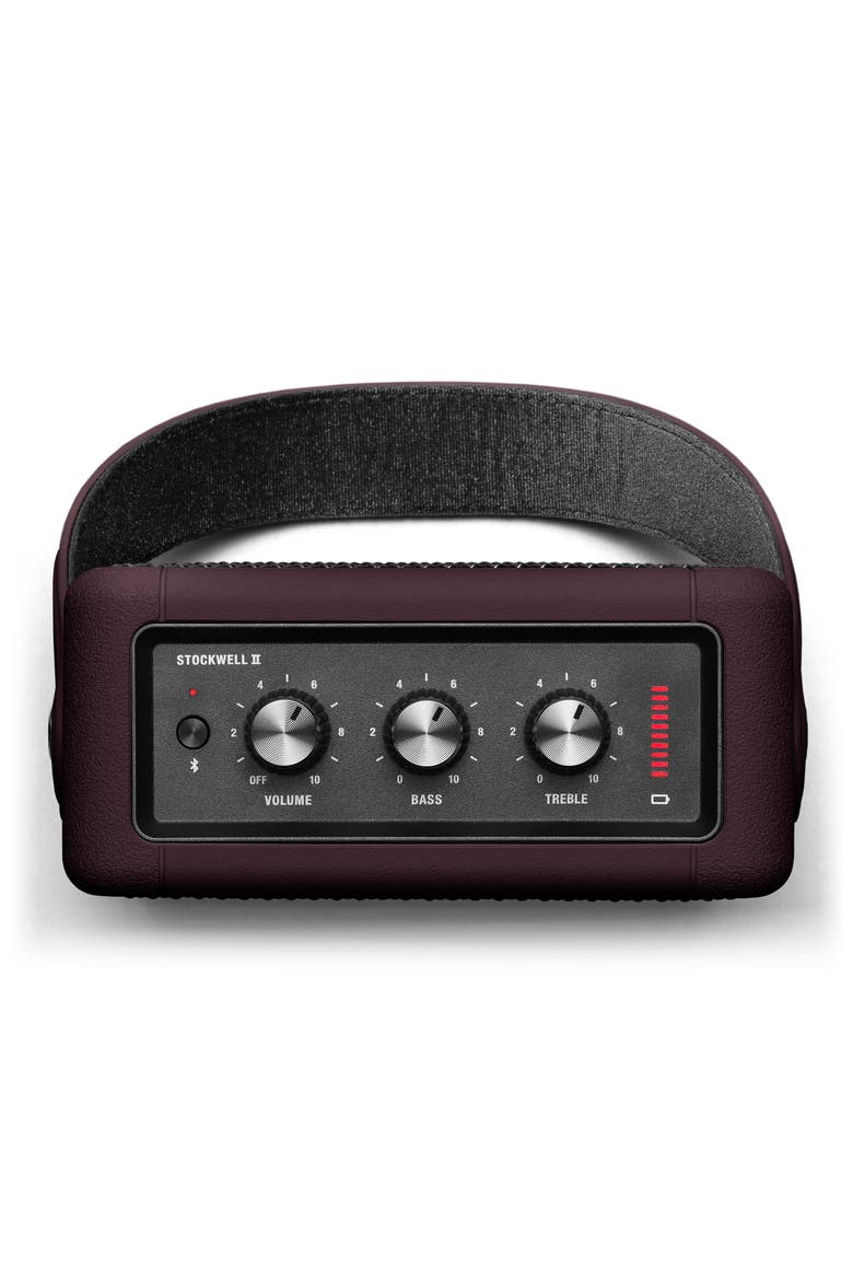 Stockwell II Portable Bluetooth® Speaker, Alternate, color, BURGUNDY
