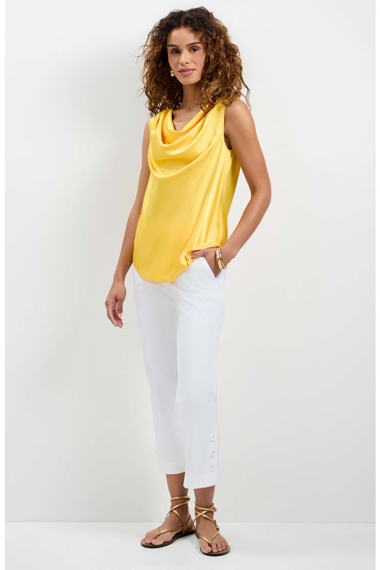 Alessi Cowl Neck Top, Alternate, color, Lambretta Lemon