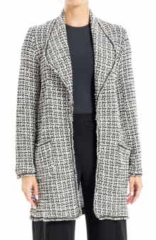 MAX STUDIO Tweed Longline Jacket