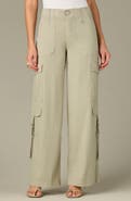Wit & Wisdom High Waist Cotton Blend Cargo Pants