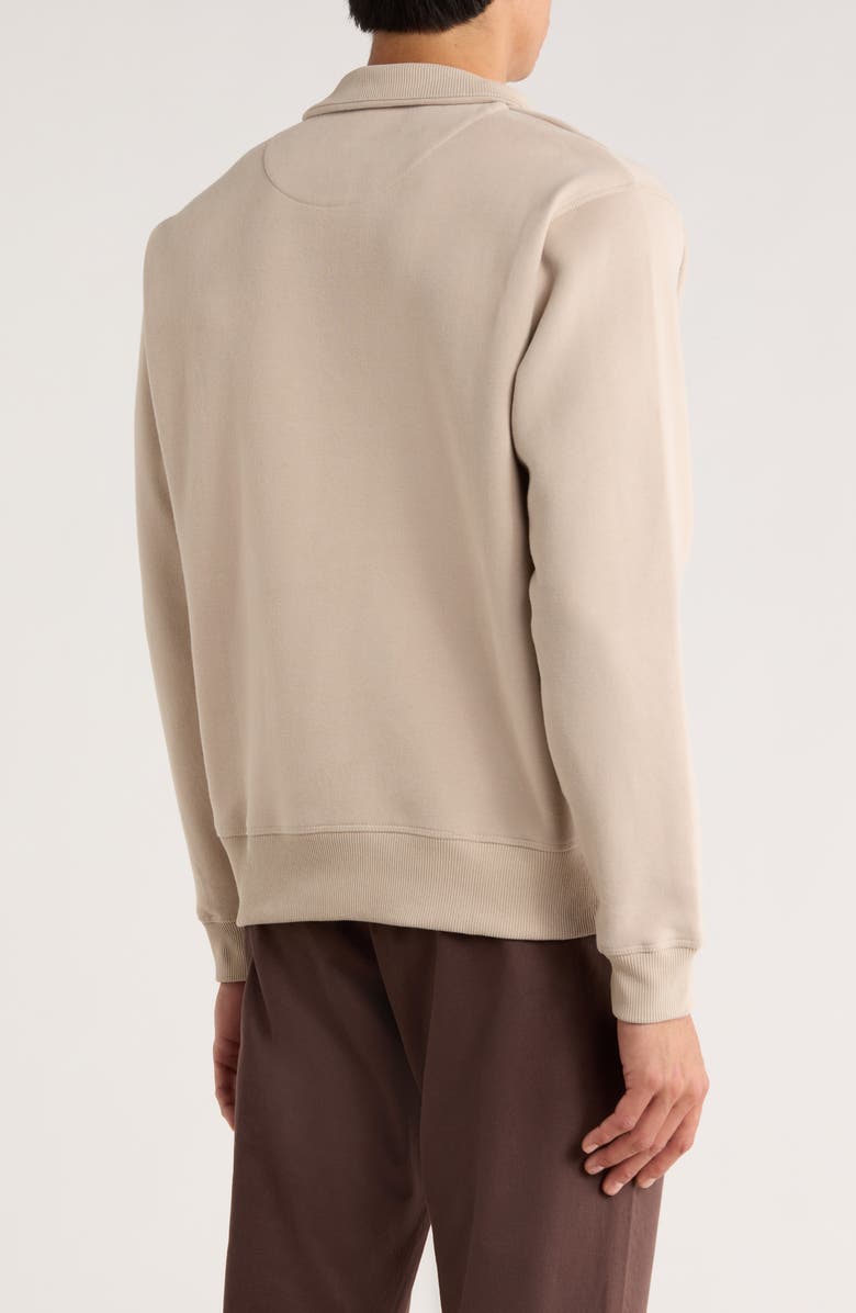 DENIM AND FLOWER Quarter Zip Pullover, Alternate, color, 