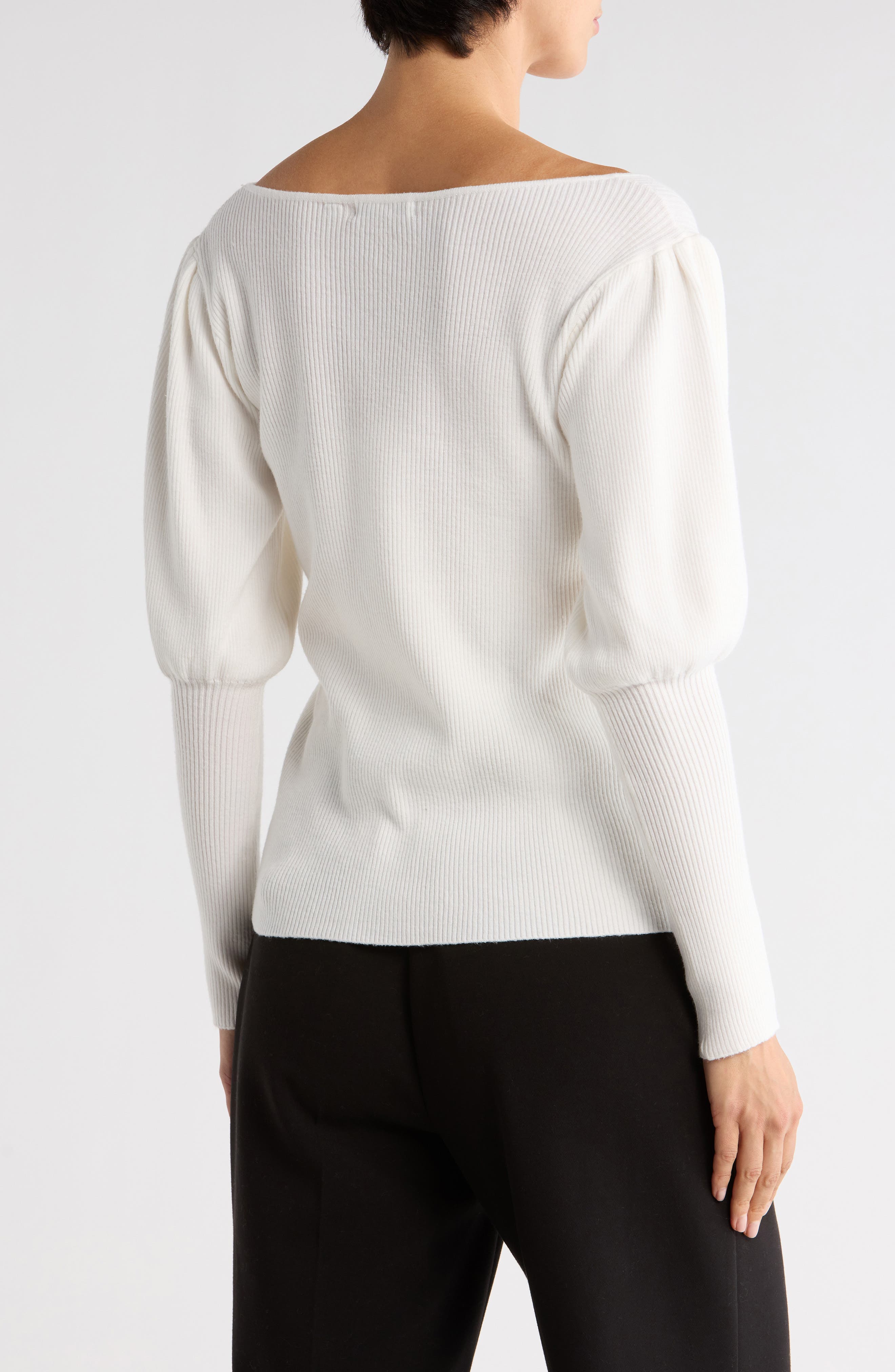 Puff Sleeve Sweater - image 2