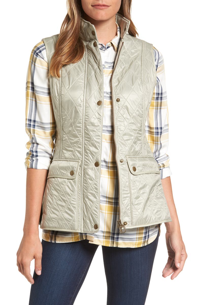 Barbour Wray Water Resistant Quilted Gilet, Main, color, 