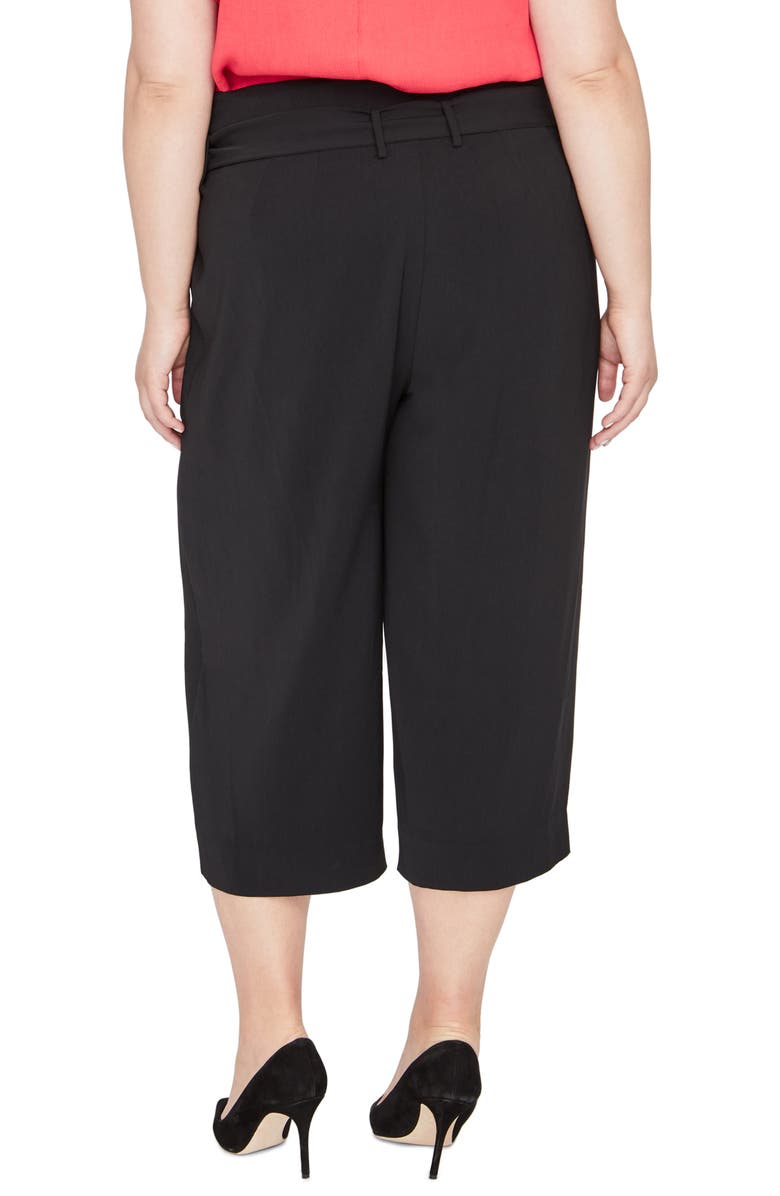 Rachel Roy Collection Rachel Roy Vic High Rise Paperbag Crop Pants, Alternate, color,