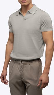 Cuts Istanbul Johnny Collar Cotton Bend Polo