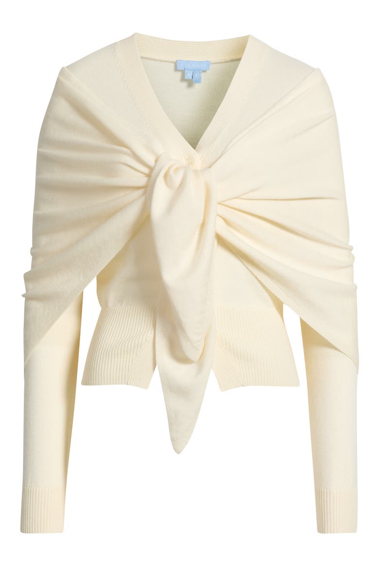 Amal Cardigan, Alternate, color, IVORY