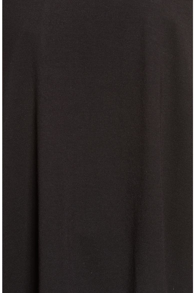 Stephanie Knit Short Pajamas, Alternate, color, BLACK