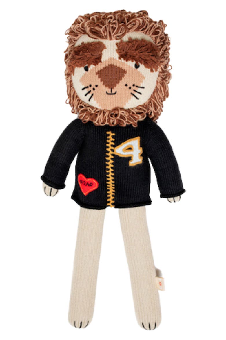 Lion Doll & Beanie Set, Alternate, color, SAND