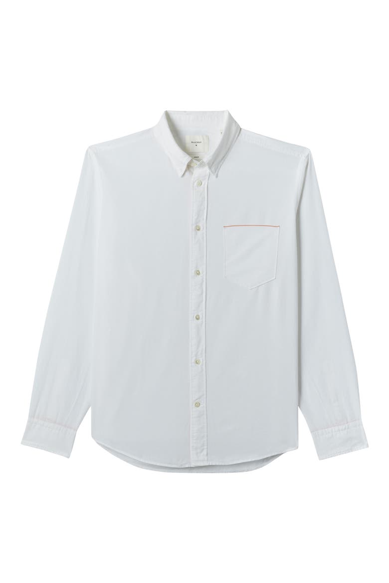 MSL One-Pocket Button-Down Shirt, Main, color, WHITE